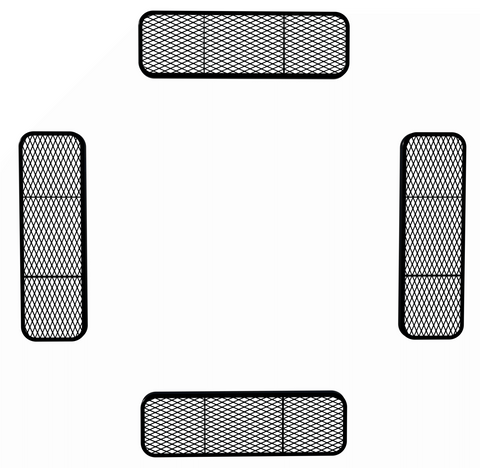 Metal Picnic Table - Table Seats ONLY