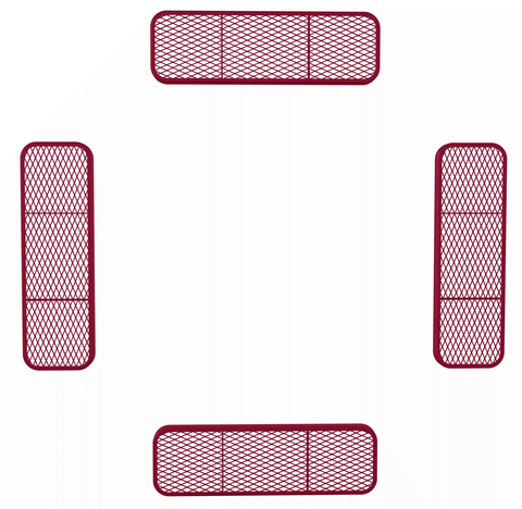 Metal Picnic Table - Table Seats ONLY