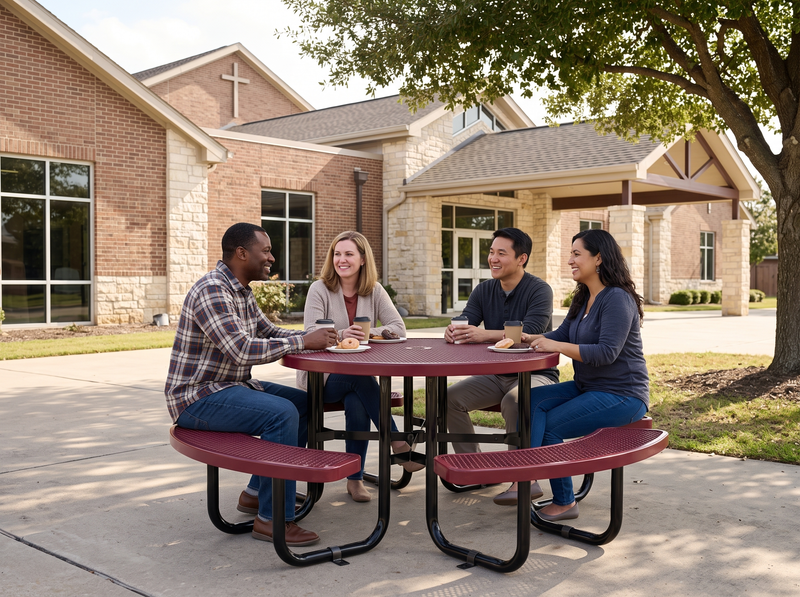 Fellowship & courtyards