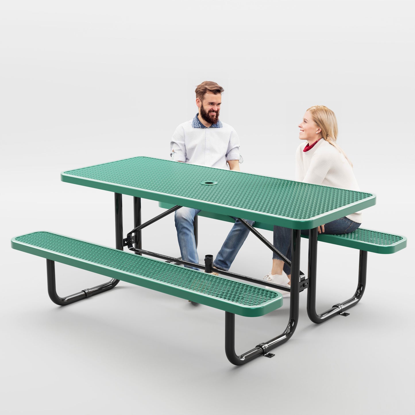 Picnic Table - Rectangle - 6ft - Green