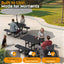 Metal Picnic Table - Rectangle Expanded Metal - 4ft - Black