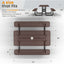 Metal Picnic Table - Rectangle Expanded Metal - 6ft - Brown - ADA Compliant