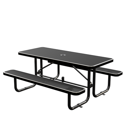 Picnic Table - Rectangle - 6ft - Black