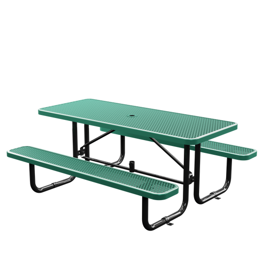 Picnic Table - Rectangle - 6ft - Green