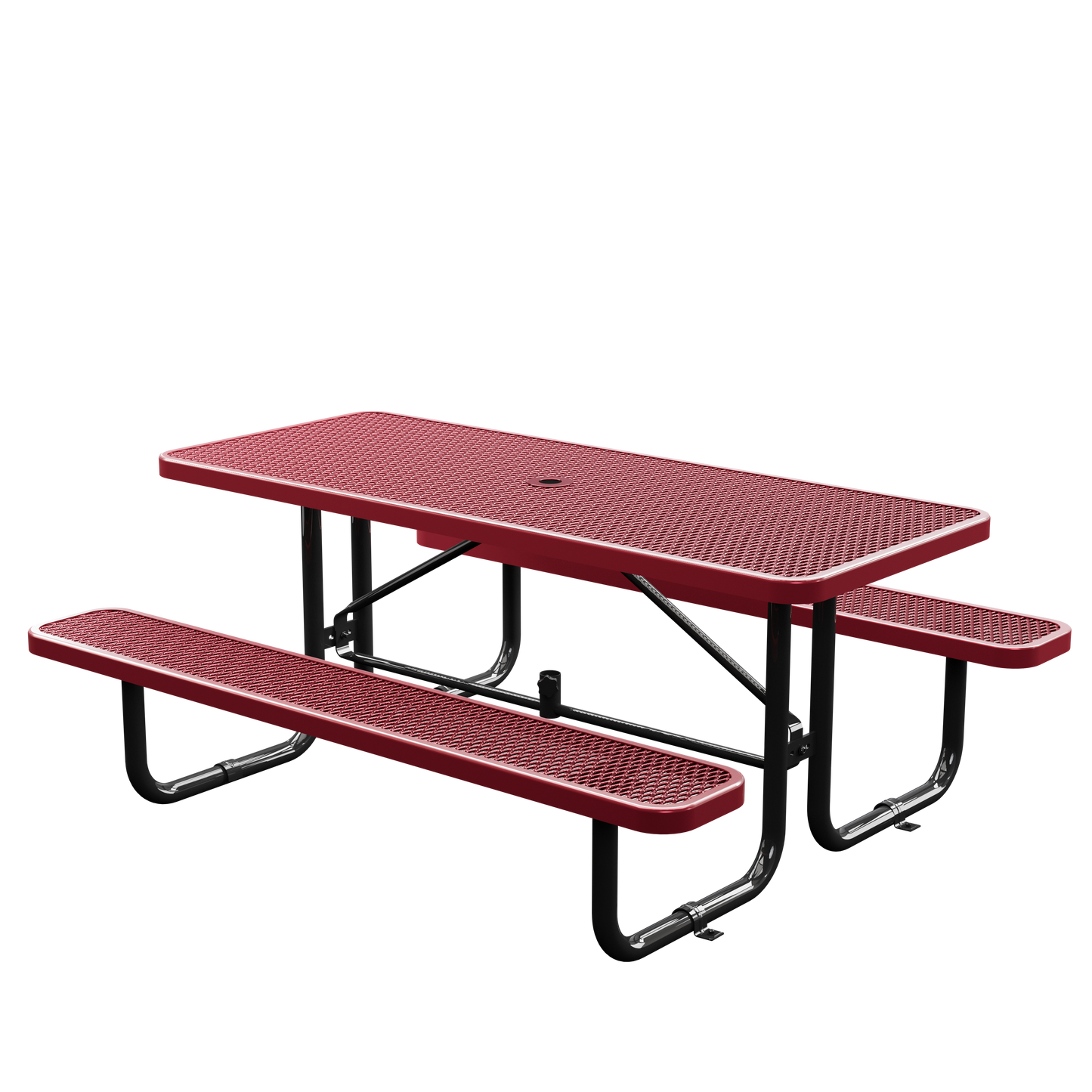 Picnic Table - Rectangle - 6ft - Red