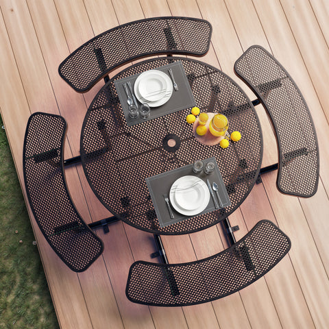 Metal Picnic Tables Perfect - Commercial and Residential Use