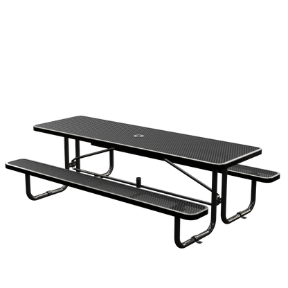 Picnic Table - Rectangle - 8ft - Black