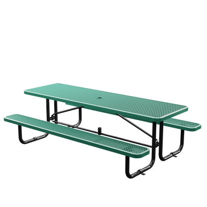 Picnic Table - Rectangle - 8ft - Green