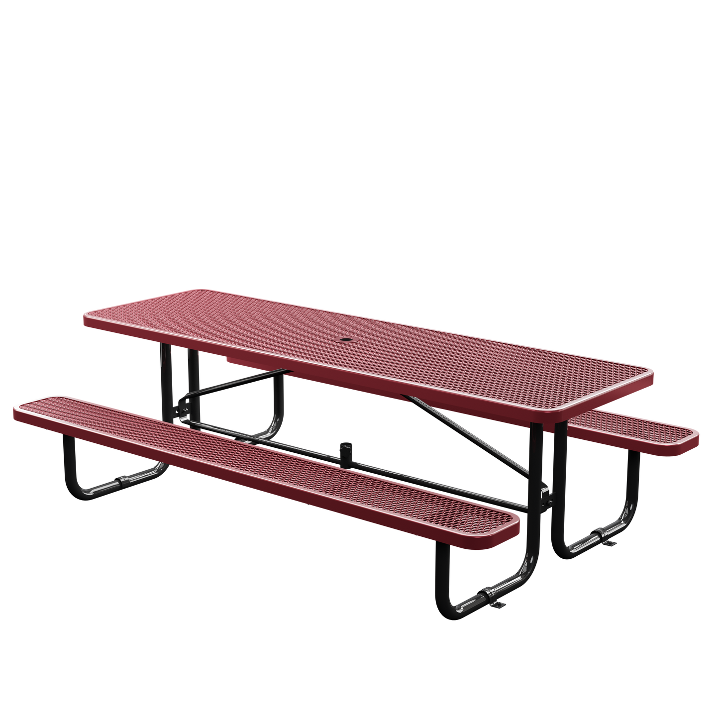 Picnic Table - Rectangle - 8ft - Red