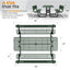 Metal Picnic Table - Rectangle Expanded Metal - 8ft - Green - ADA Compliant